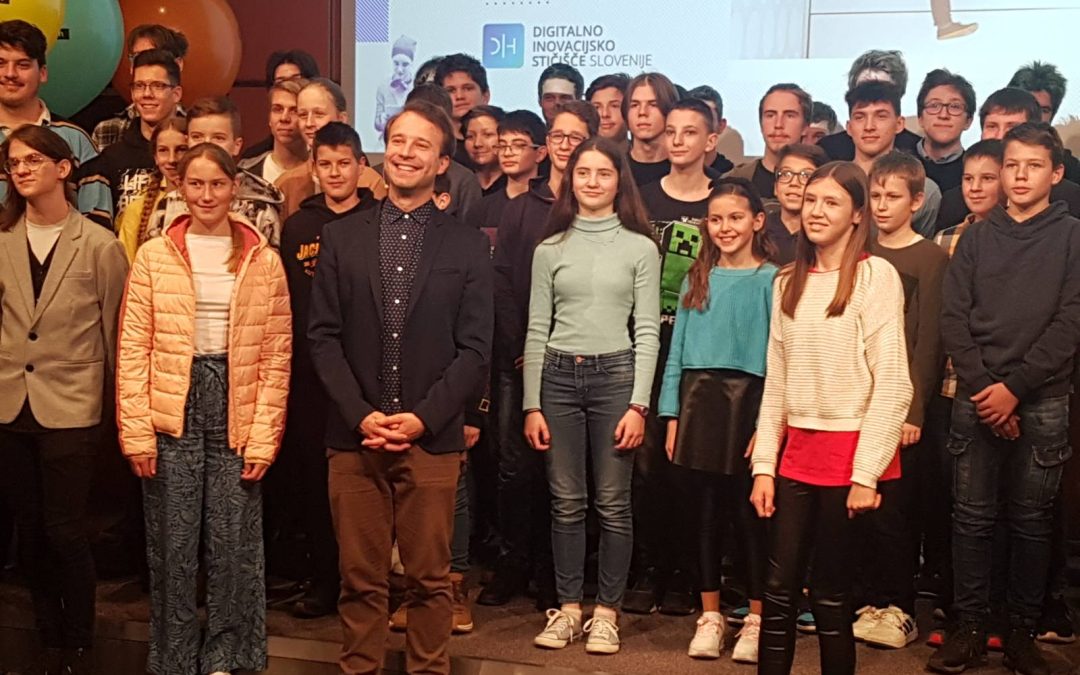 Podelitev zlatih priznanj tekmovanja Bober